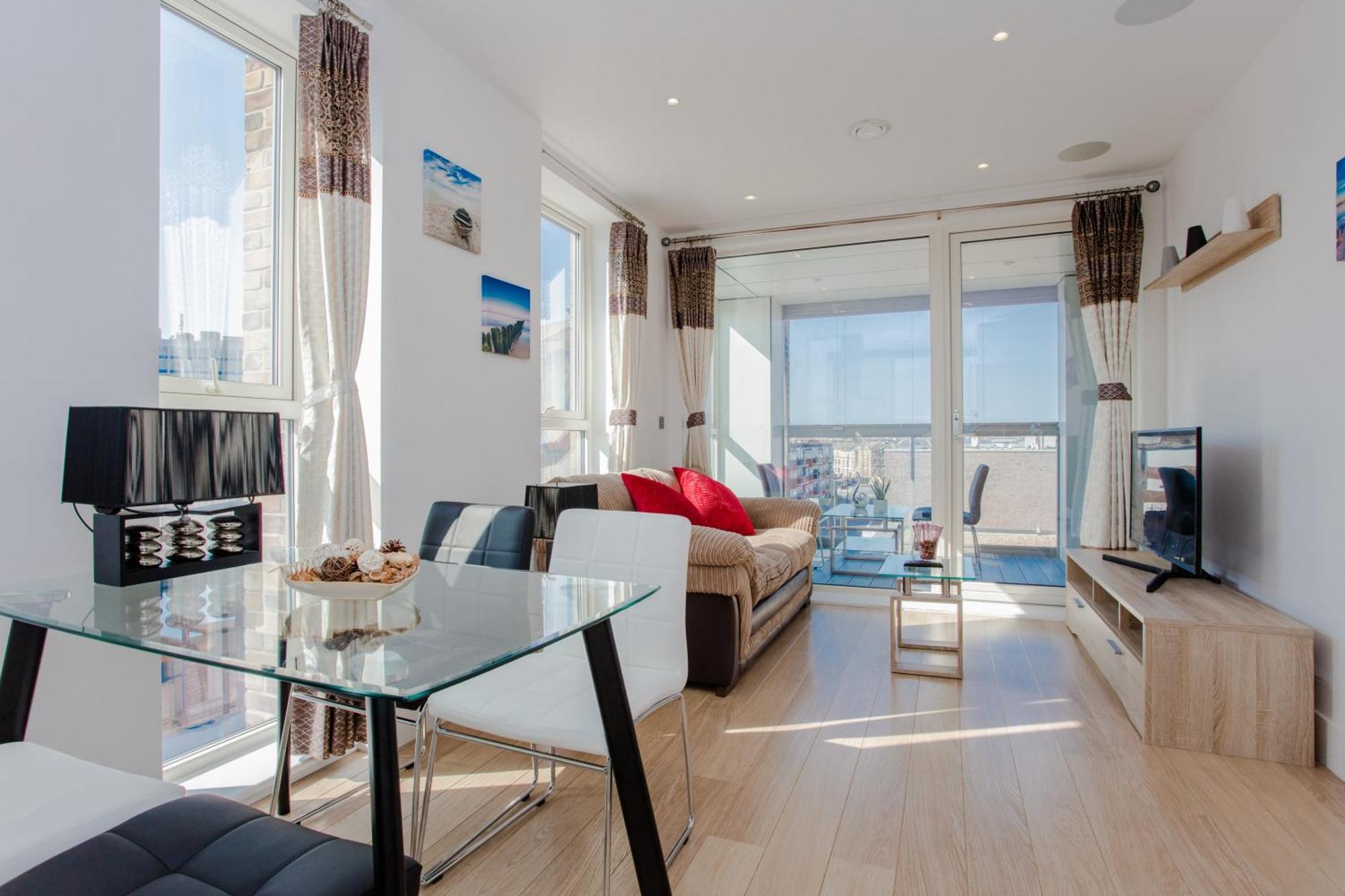Apartamento Brand New 2 Bedroom 2 Bath Flat At Brixton Station And O2 For Max 7 Guests Londres