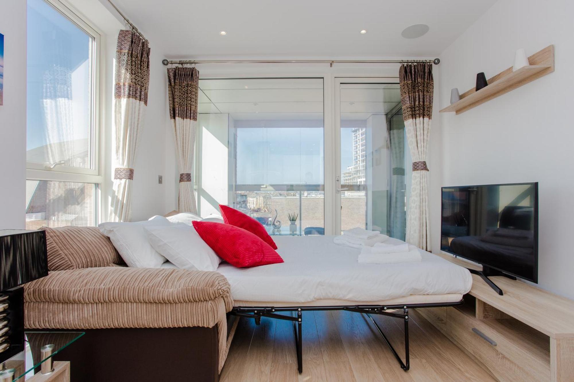 Brand New 2 Bedroom 2 Bath Flat At Brixton Station And O2 For Max 7 Guests Apartamento *